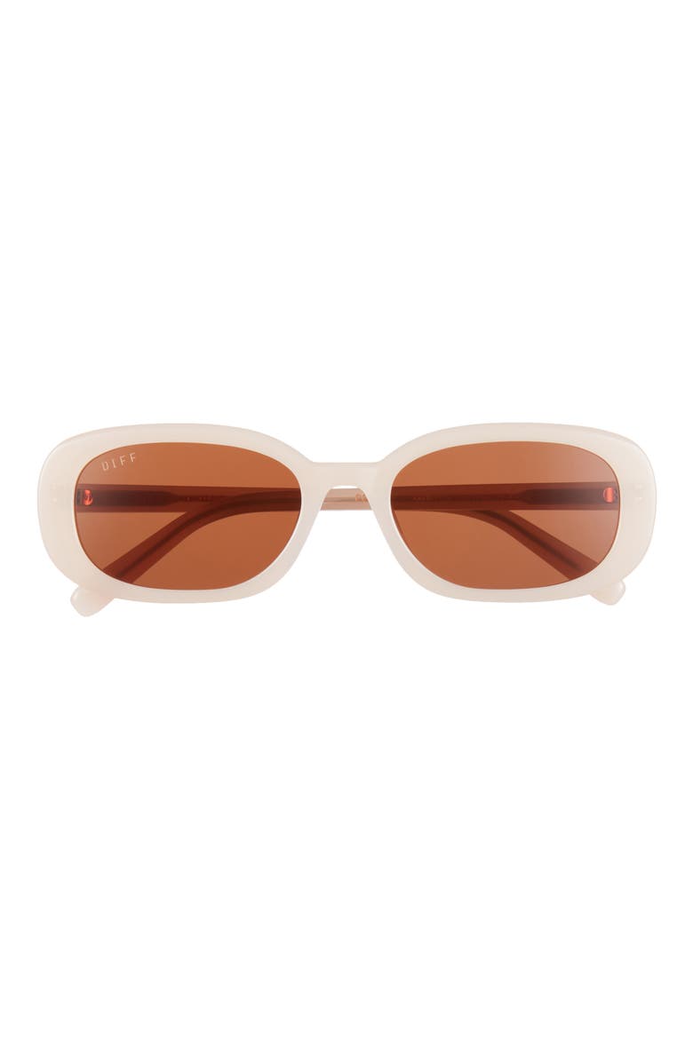Cove Oval Sunglasses, Main, color, LIGHT PINK