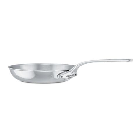 M'Cook 11.8 Inch Stainless Steel Round Frying Pan