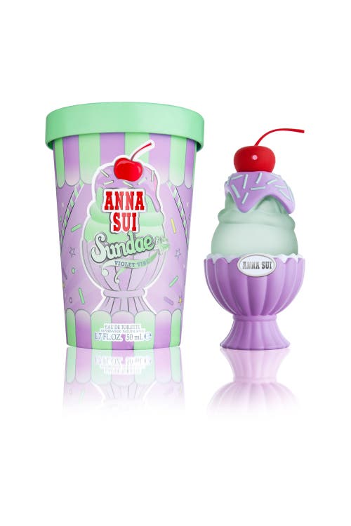 Anna Sui Violet Vibe Eau De Toilette In Purple