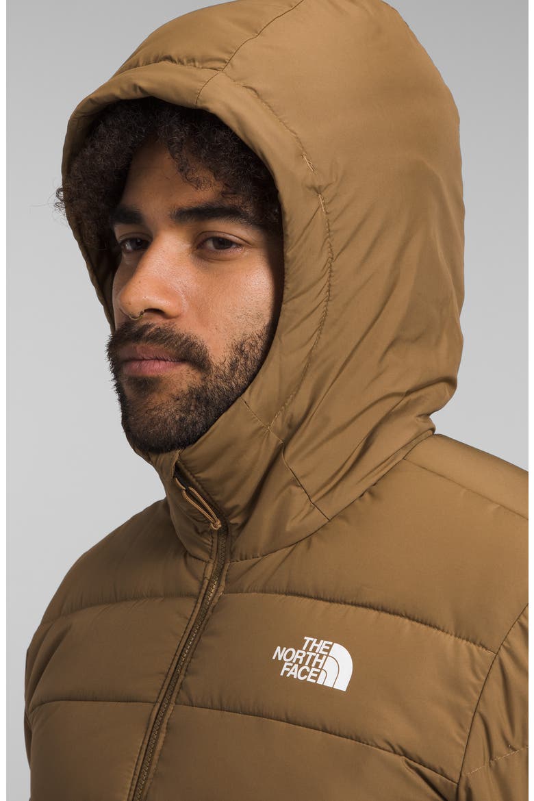 Aconcagua 3 Water Repellent Hood Jacket, Alternate, color, UTILITY BROWN-NPF
