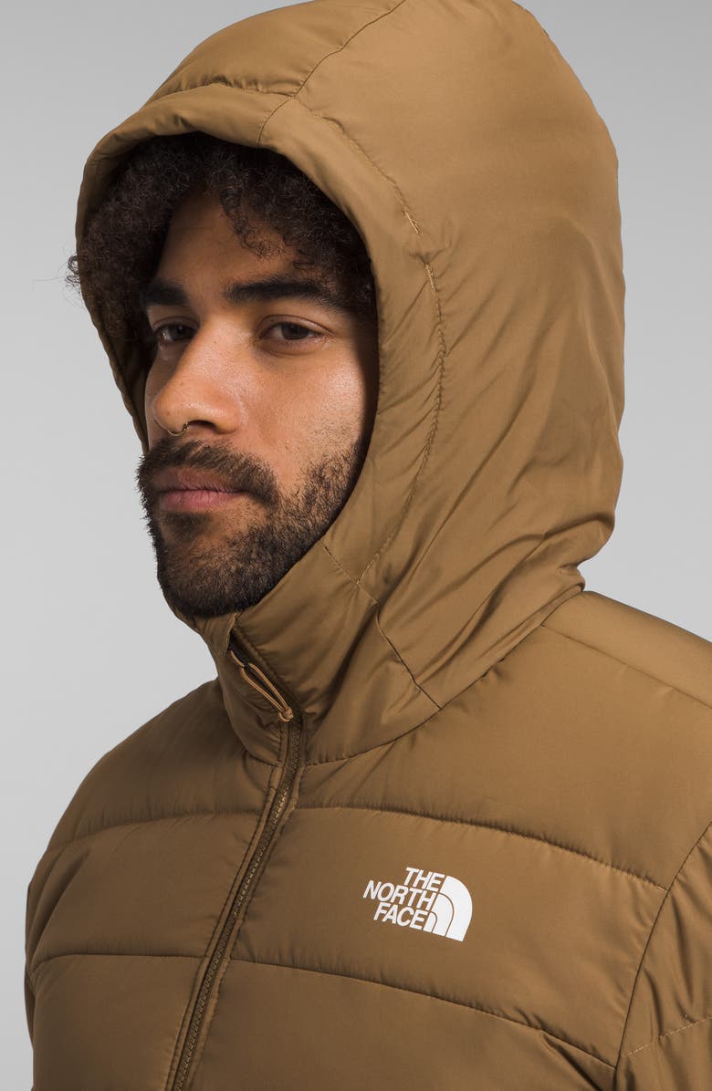 The North Face Aconcagua 3 Water Repellent Hood Jacket, Alternate, color, Utility Brown-Npf