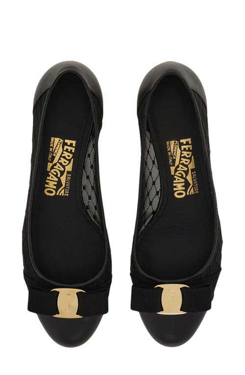 Ferragamo Vara Pump In Nero