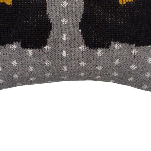 C & F Home C&f Home Santa Shoes Christmas Pillow In Gray