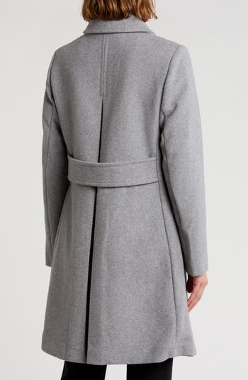 Kate Spade Womens Coat Size Small Gray Wool deals Blend