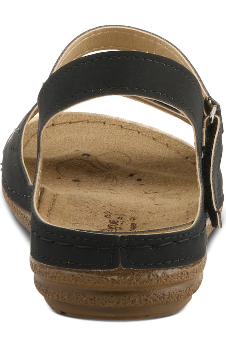 Flexus by Spring Step Perforated Wedge Sandal, Alternate, color,