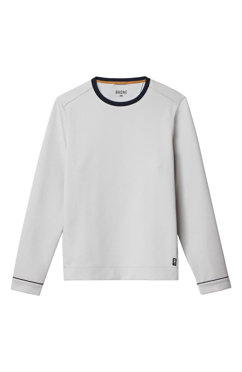 Rhone Quantum Crewneck Sweatshirt, Alternate, color, Whisper Gray