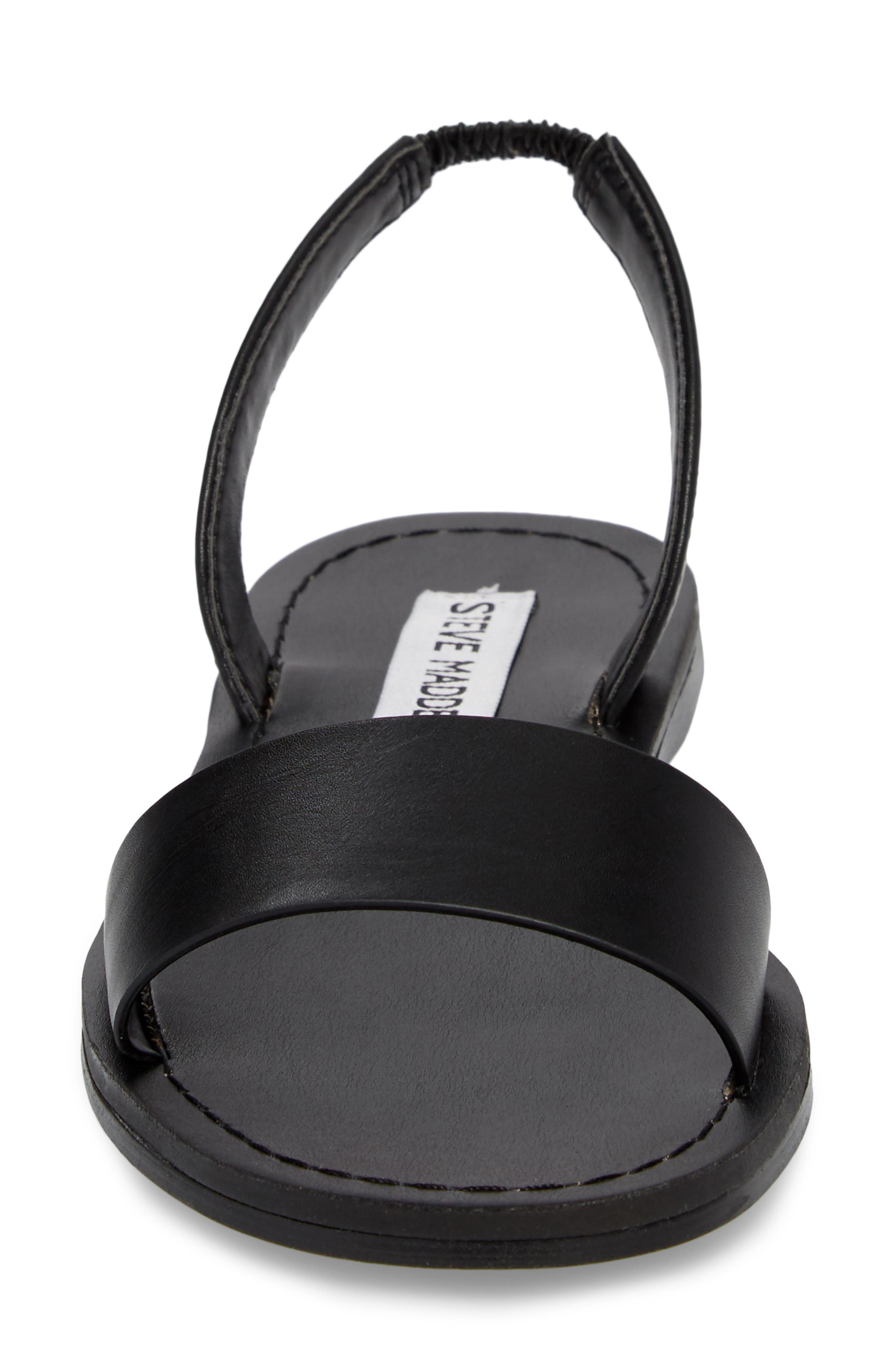 Alina Sandal, Alternate, color, BLACK