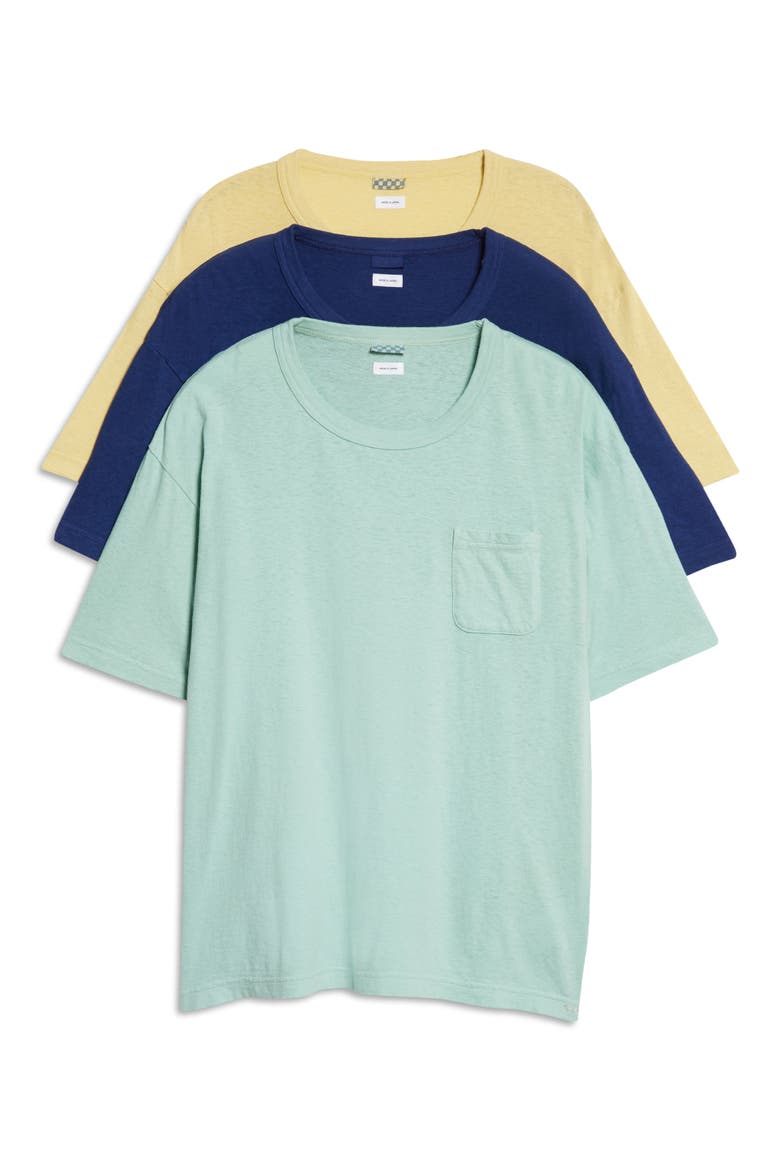 VISVIM Sublig Jumbo 3-Pack T-Shirts (Men) | Nordstrom