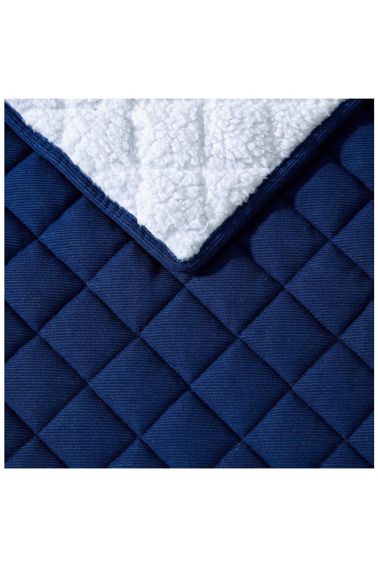 Brantwood Quilt Set, Alternate, color, BLUE INDIGO/ IVORY
