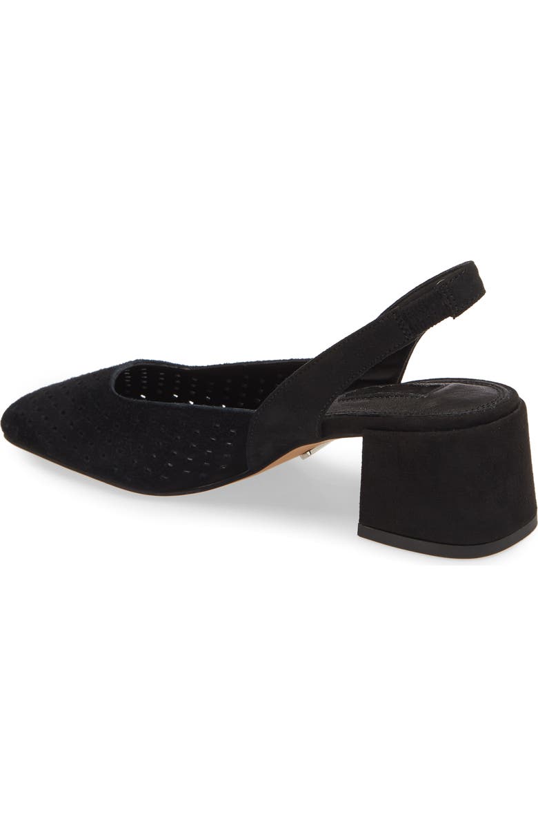 Topshop Joss Perforated Slingback Pump, Alternate, color,