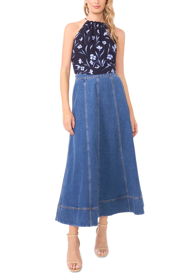 Tie Back Halter Top, Alternate, color, CLASSIC NAVY