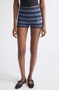 YanYan Daisy Linen Blend Sweater Shorts