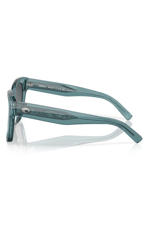 Costa Del Mar 57mm Polarized Square Sunglasses In Green