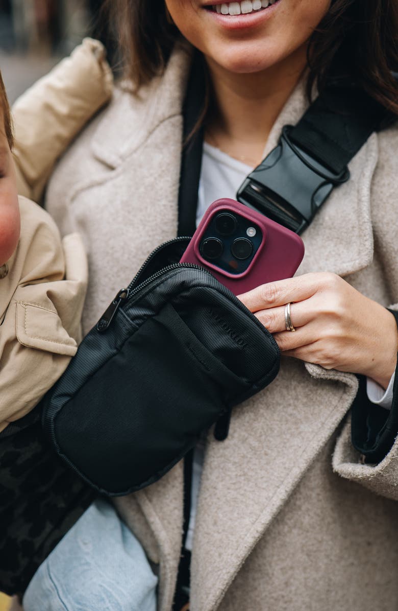 WILDRIDE Premium Slide-On Bag, Alternate, color, Black