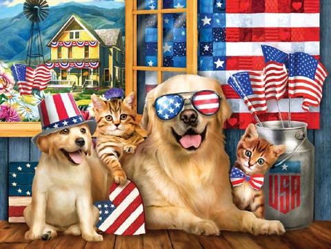 Born in the U.S.A. 300 piece Jigsaw Puzzle for Adults
