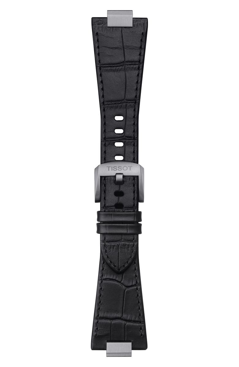 Tissot PRX Powermatic 80 Leather Strap Watch, 40mm, Alternate, color,