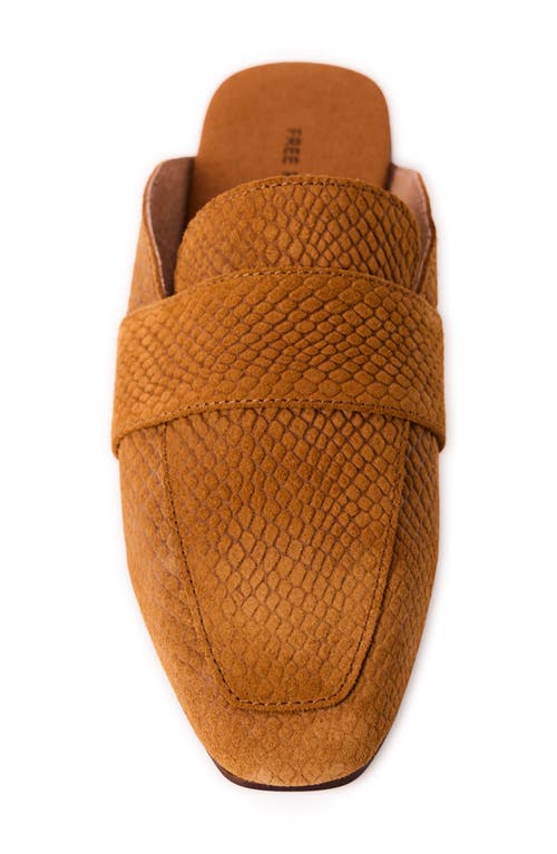 Free People At Ease Loafer In Tan Suede