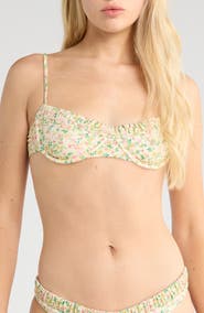 PacSun Anemone Floral Bralette Bikini Top