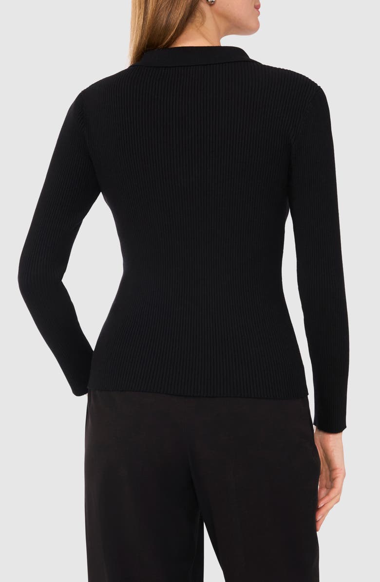 Halogen<sup>®</sup> Rib Polo Sweater, Alternate, color,