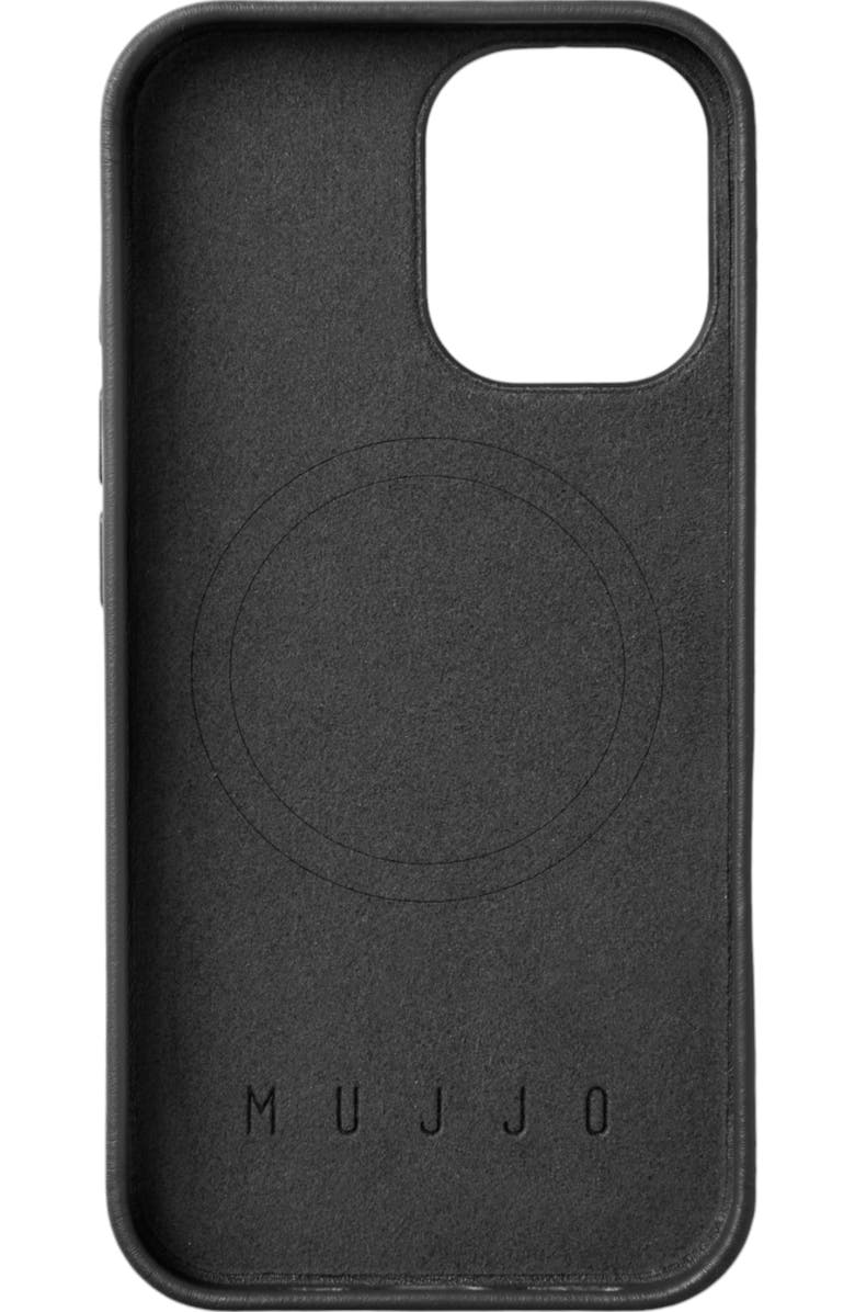 MUJJO Base Full Leather Case for iPhone 16, Alternate, color, 