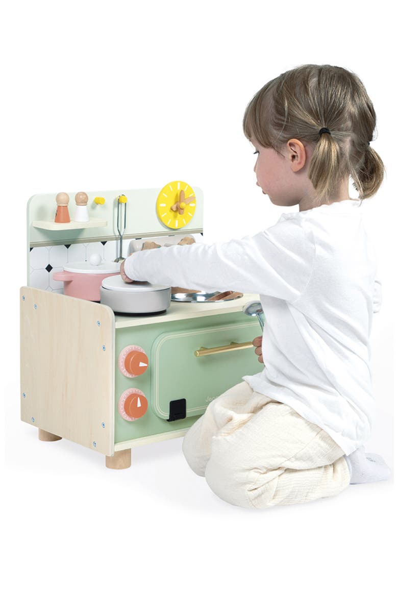 Cottage Chic Mini Kitchenette, Alternate, color, GREEN