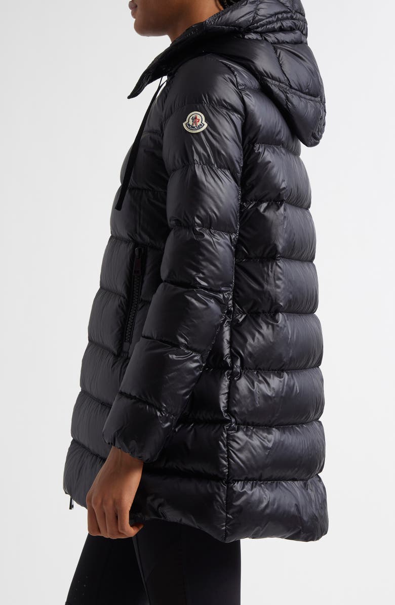 Moncler Suyen Quilted Down Parka, Alternate, color, U99-Dark Black