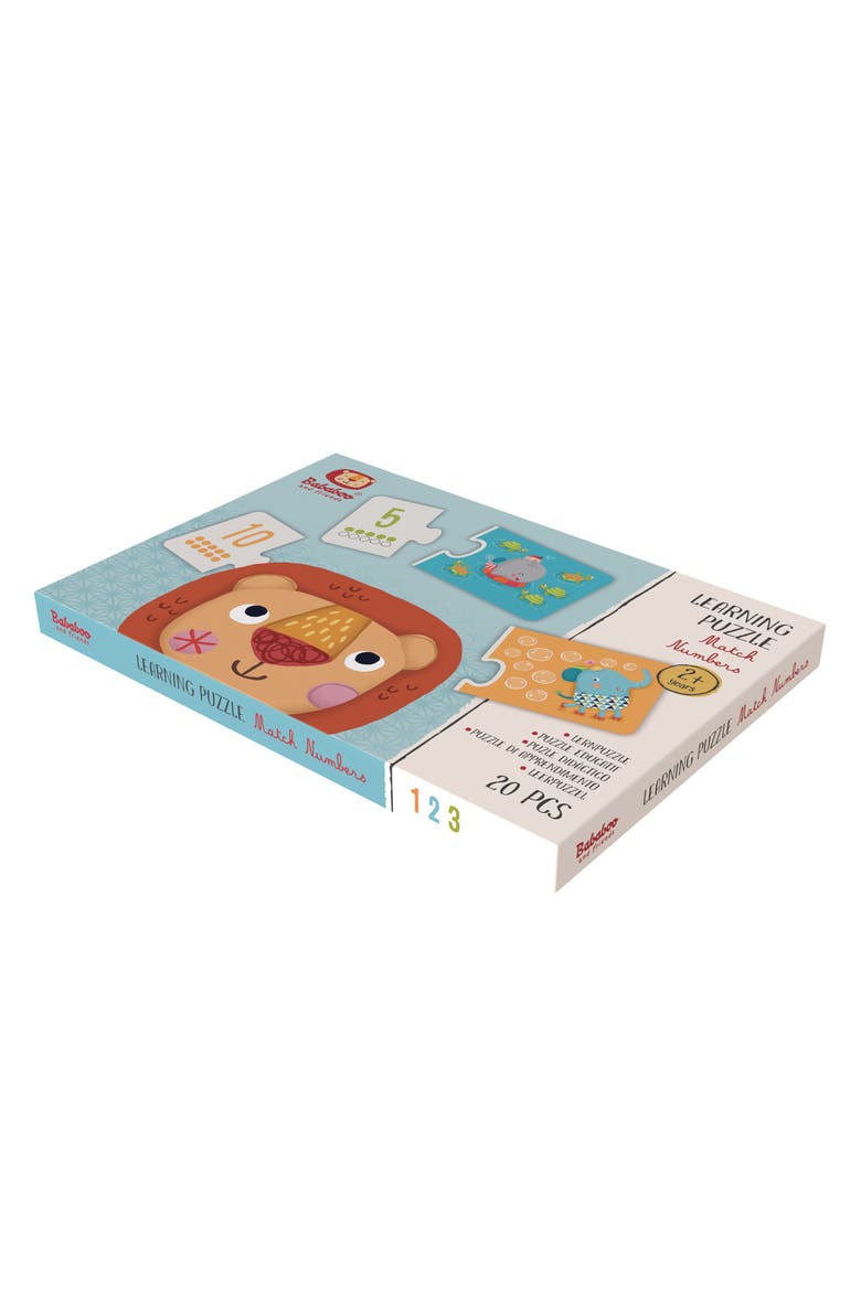 Match Numbers & Opposites Learning Puzzle Set, Alternate, color, Multi