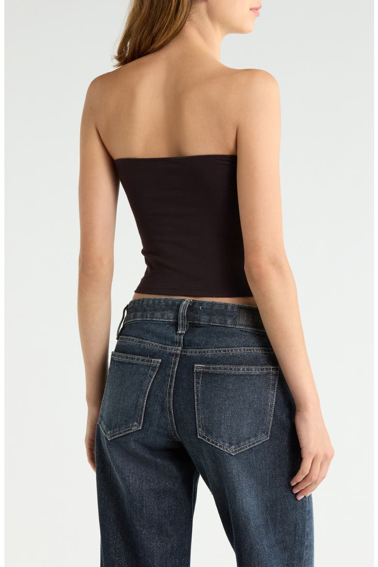 LAC Crop Tube Top, Alternate, color, BLACK