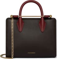 Strathberry Mini Colorblock Leather Tote