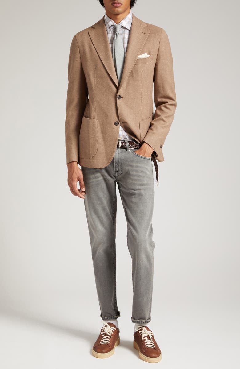 Eleventy Wool, Silk & Cashmere Sportcoat, Alternate, color, 