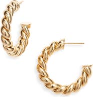 Child of Wild Twisted Sister Large Hoop Earrings