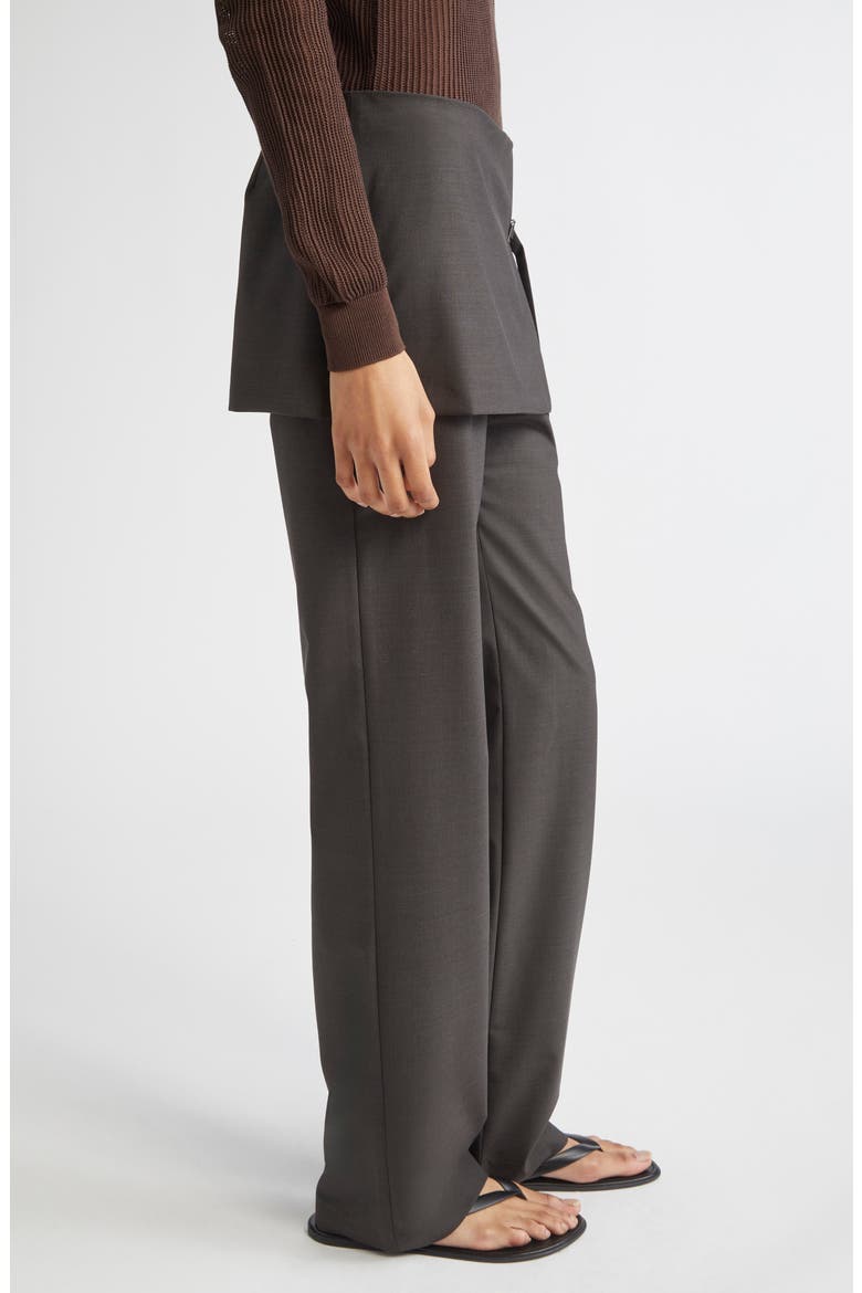 パンツ layered design archive pants wide flare Archive Layered Trousers (Women) | Nordstrom