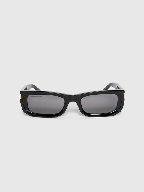 Milan Curved-Frame Sunglasses