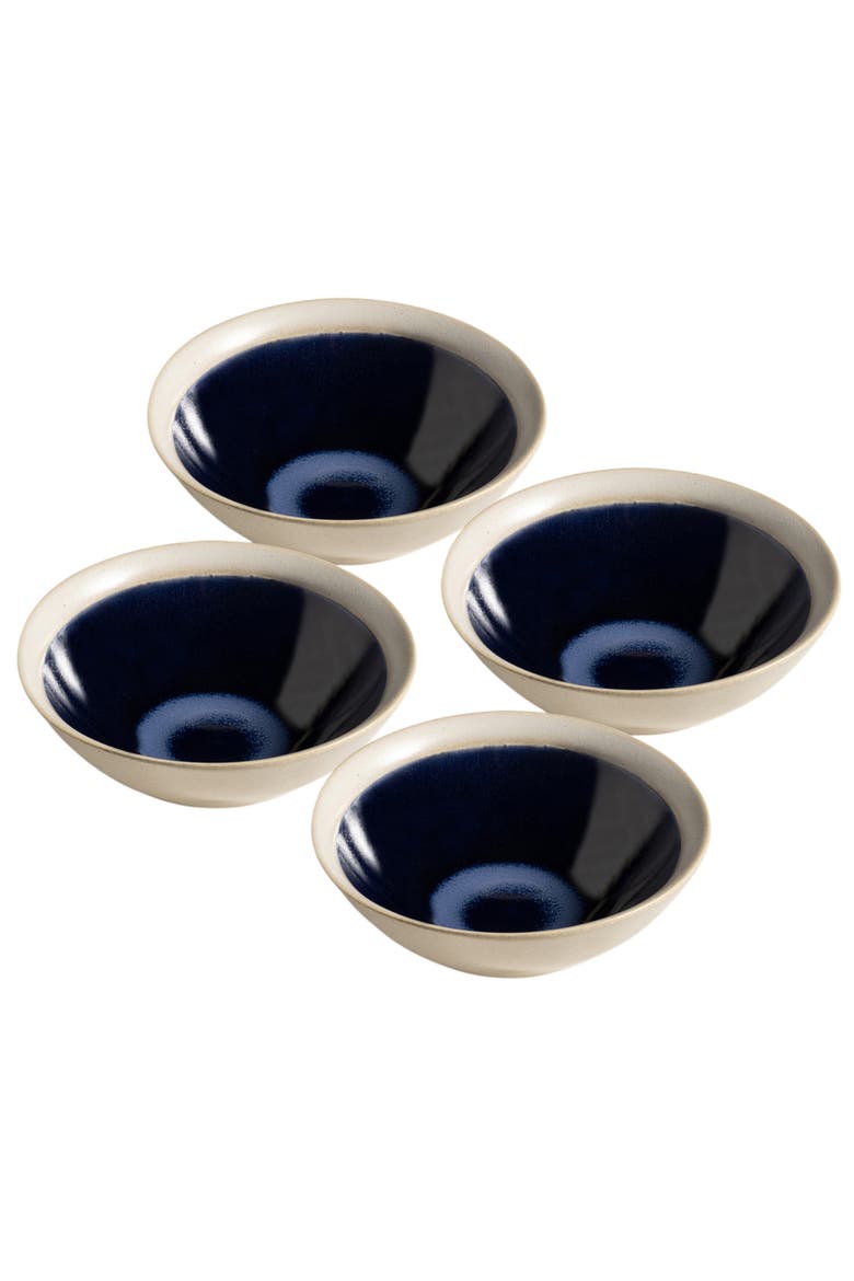 Leiria Stoneware Bowl 6" Set of 4, Main, color, Blue