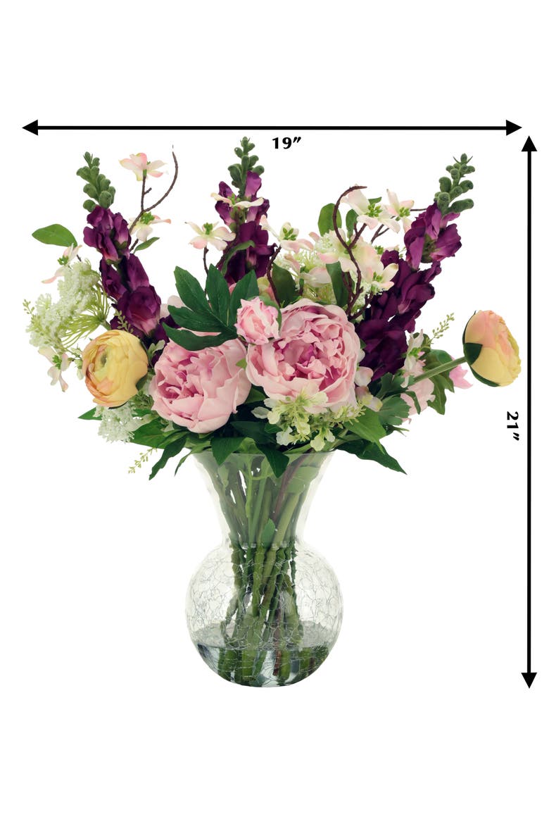 Garden Flower Vase - 21 Inches, Alternate, color, Purple