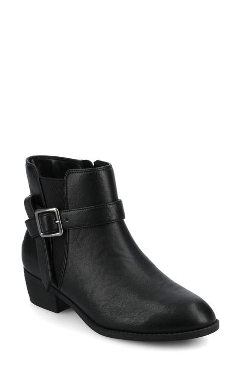 Devina Buckle Boot - Wide Width Available (Women)