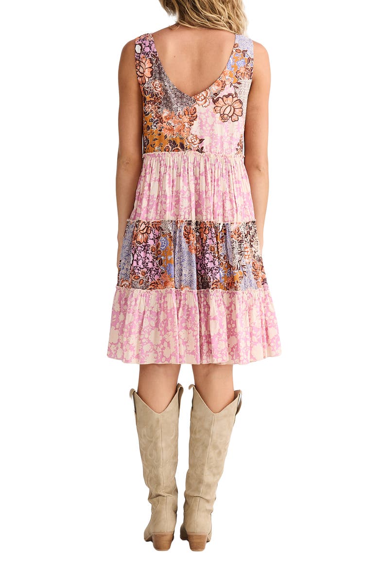 Lucky Charm Sleeveless Modal Dress, Alternate, color, DREAM WEAVER W MEADOW MUSE