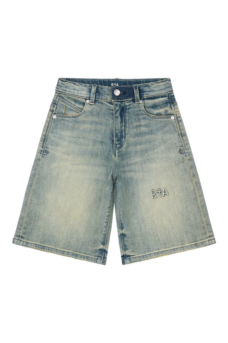 Kids' Grove Denim Bermuda Shorts, Main, color, DAWN WAVE