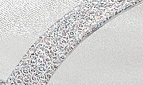 Stuart Weitzman Strapeze 85 Slide Sandal In Silver