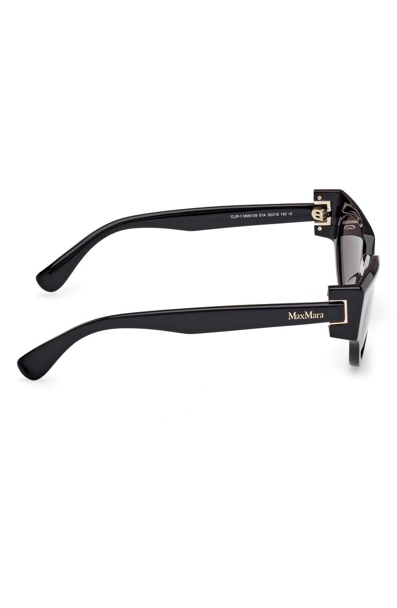 Max Mara 55mm Cat Eye Sunglasses, Alternate, color,