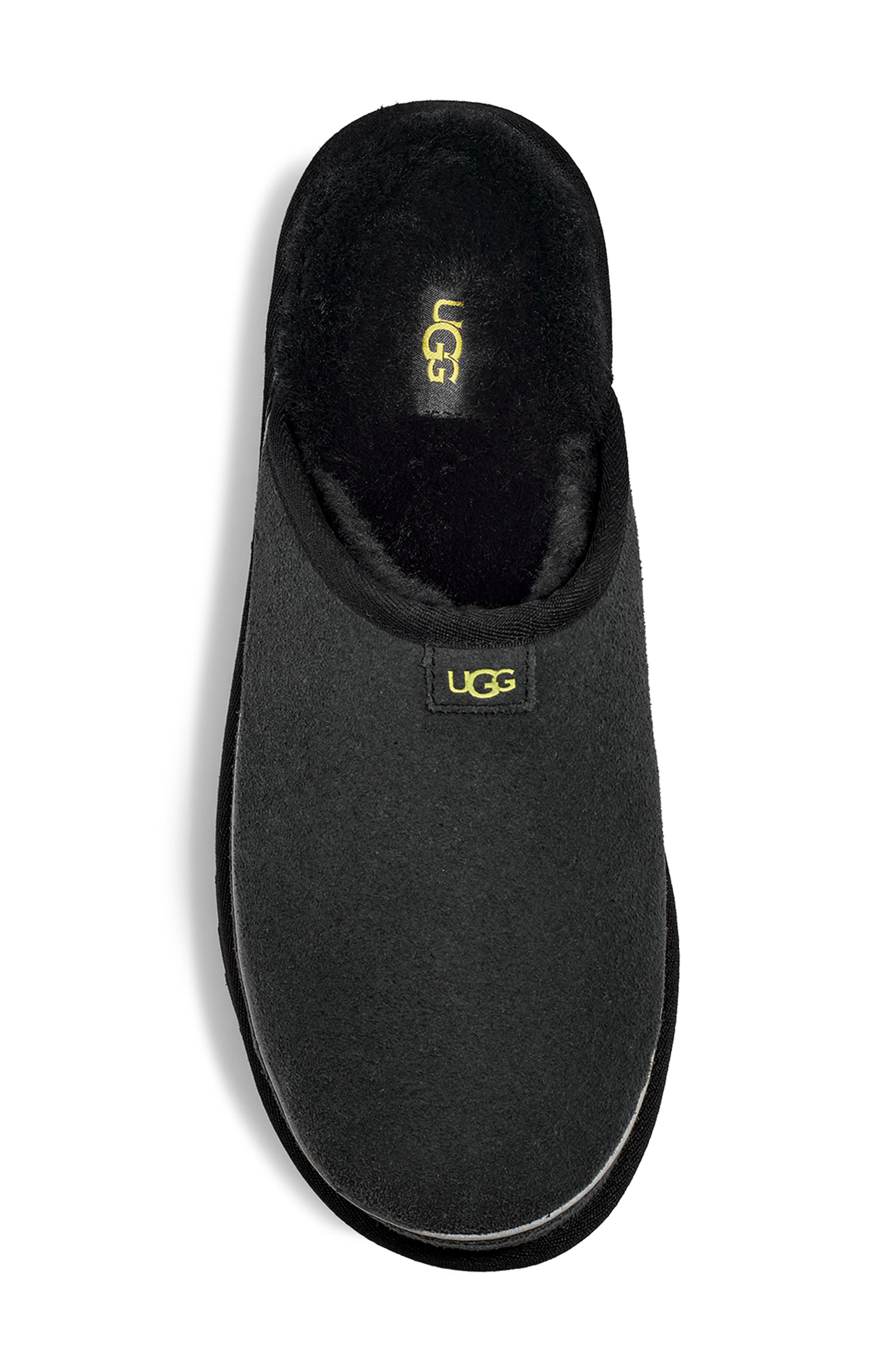 UGG<sup>®</sup> Scuff Cali Wave Genuine Shearling Lined Slipper, Alternate, color, 