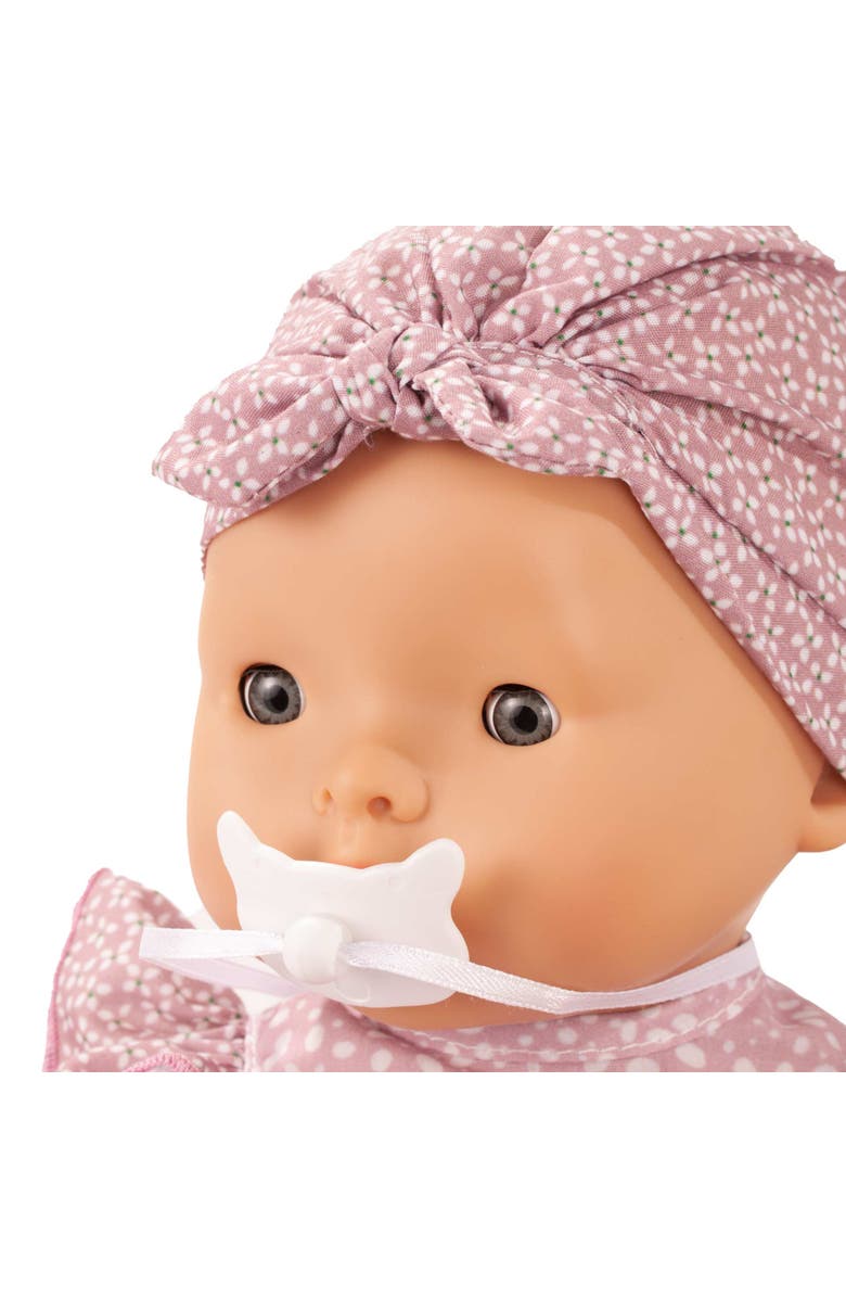 Gotz 16.5" Maxy Aquini Bath Baby Doll with Blue Sleeping Eyes, Alternate, color, Multicolored