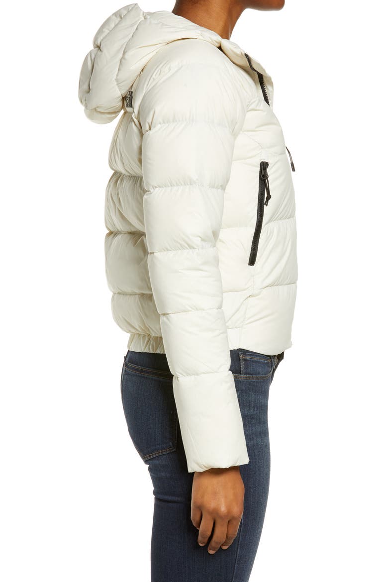Hyalite 550 Fill Power Down Jacket, Alternate, color, VINTAGE WHITE