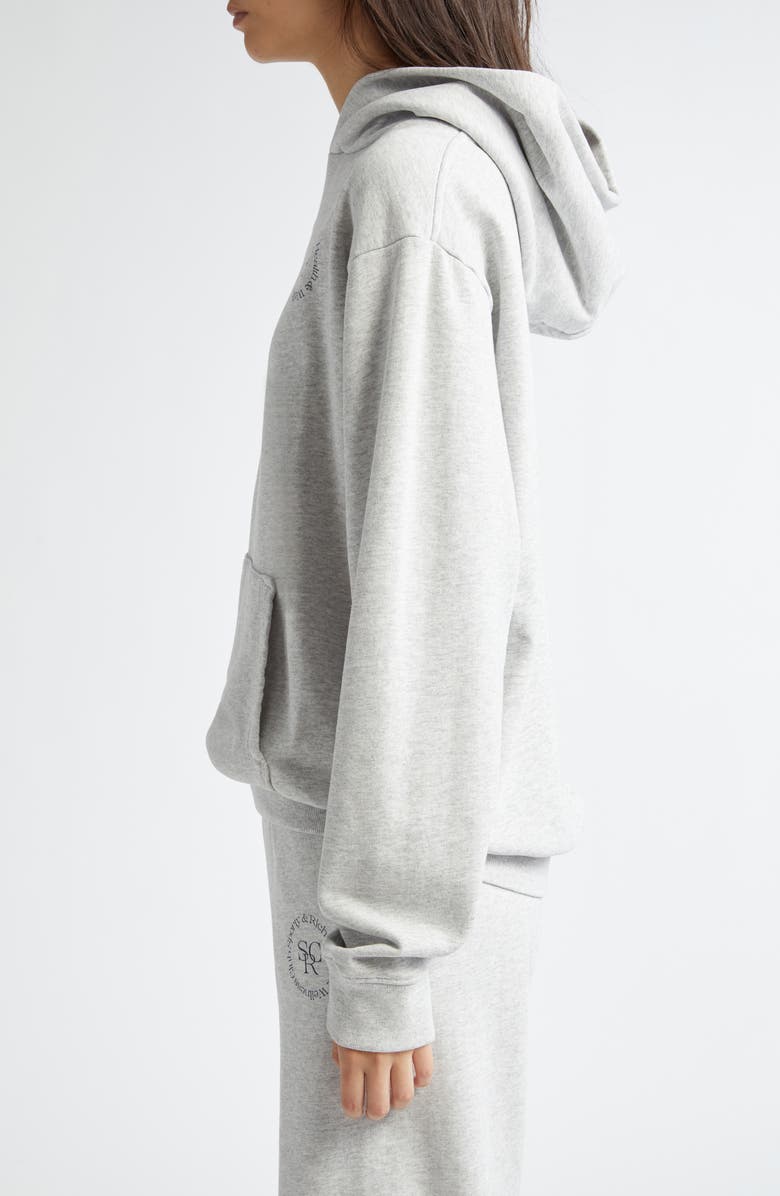 Sporty & Rich Wellness Club Cotton Blend Hoodie, Alternate, color, 