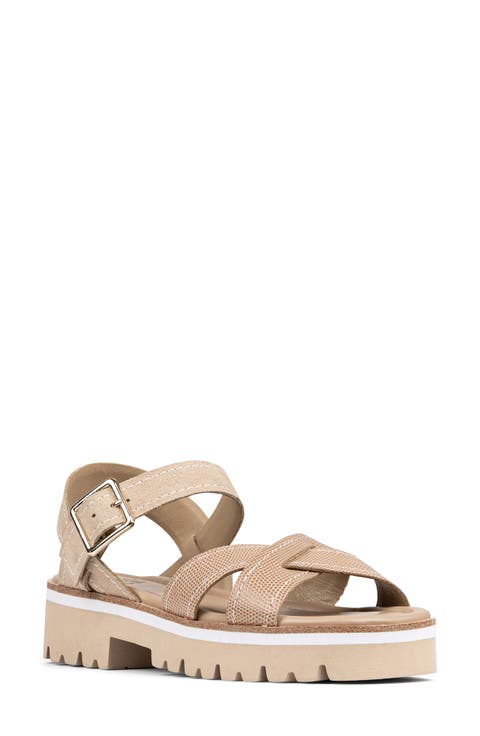 Lug Sole Slingback Sandal (Women)