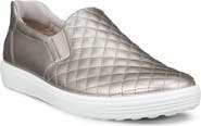 ECCO Soft 7 Slip-On Quilted Sneaker