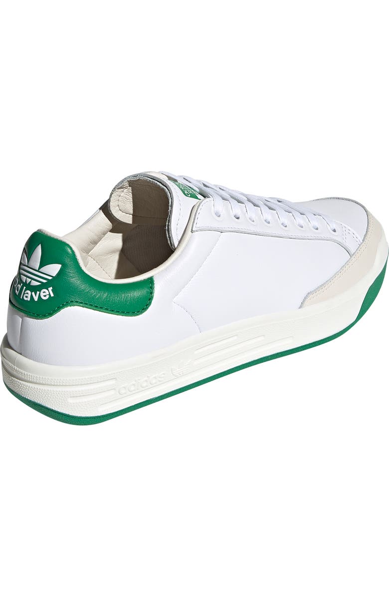 adidas Rod Laver Vintage Leather Sneaker, Alternate, color,