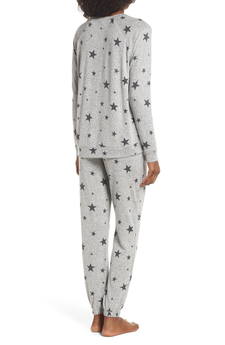 PJ Salvage Just Peachy Jogger Pajamas, Alternate, color, 