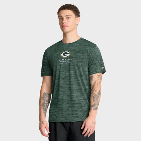 Men's Nike Green Green Bay Packers Velocity Ball Carrier Dri-FIT T-Shirt