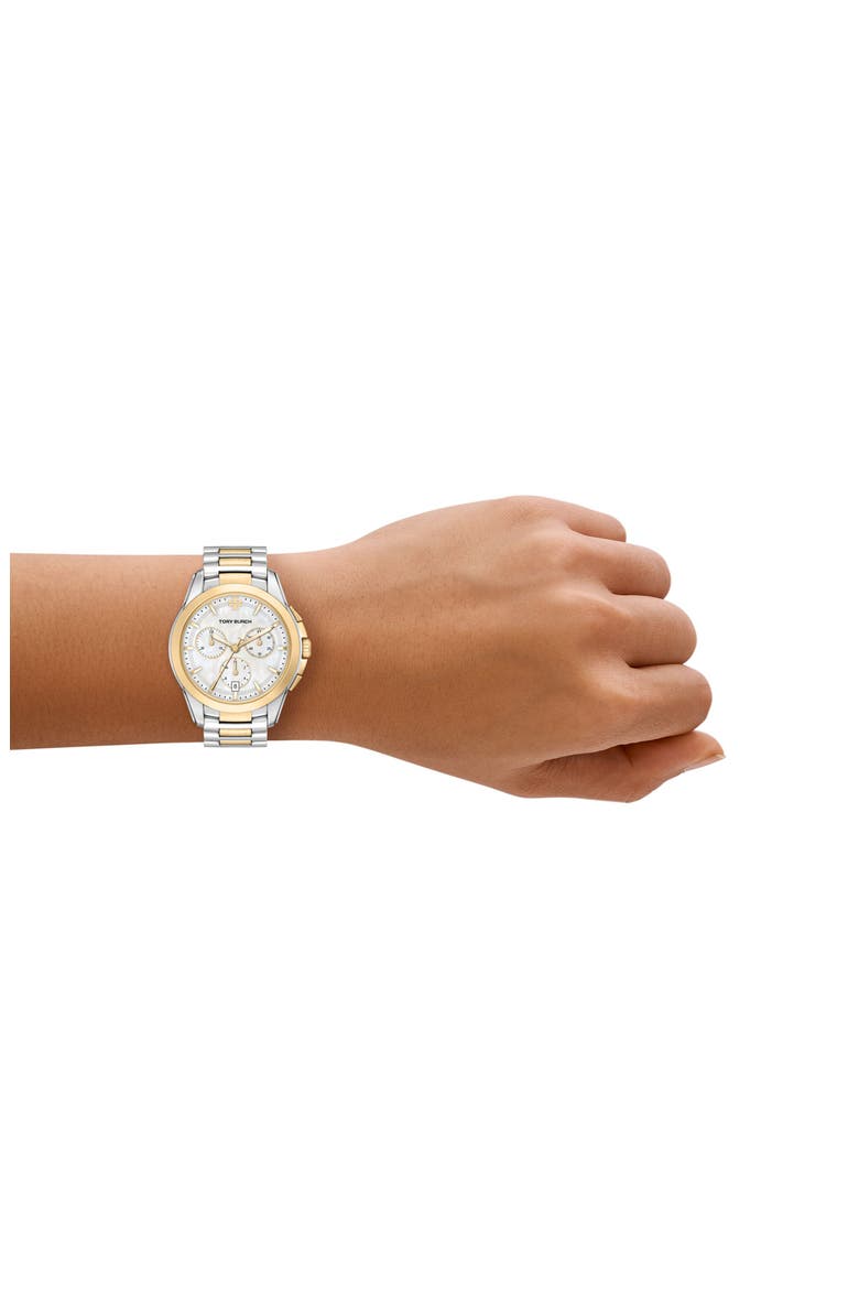 Miller Chronograph Bracelet Watch, Alternate, color, TWO TONE